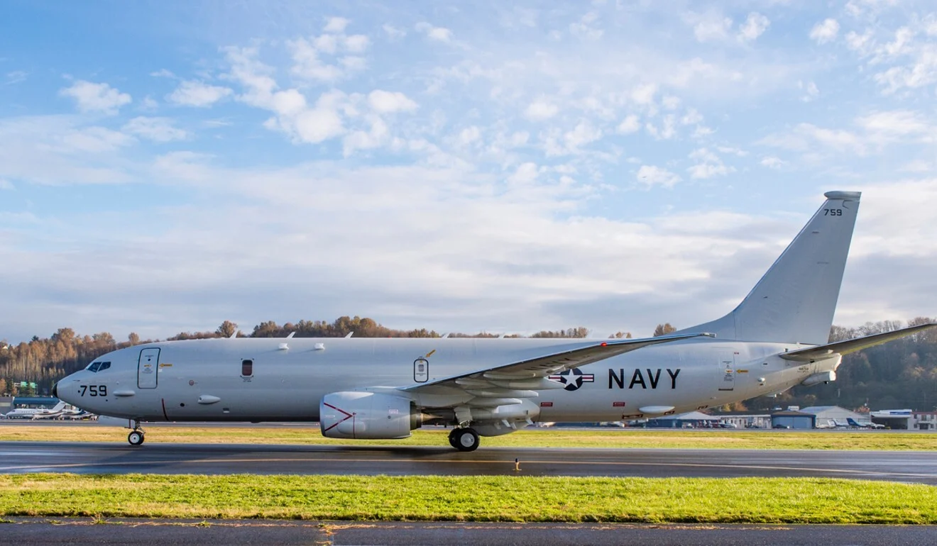 US military planes were said to have flown over the South China Sea as the warship was in the Taiwan Strait. Photo: AFP