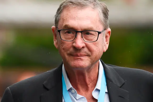 Lord Ashcroft, businessman and politician, arrives at the Manchester Central convention complex in Manchester on 29 September, 2019, on the first day of the annual Conservative Party conference  (AFP via Getty Images)