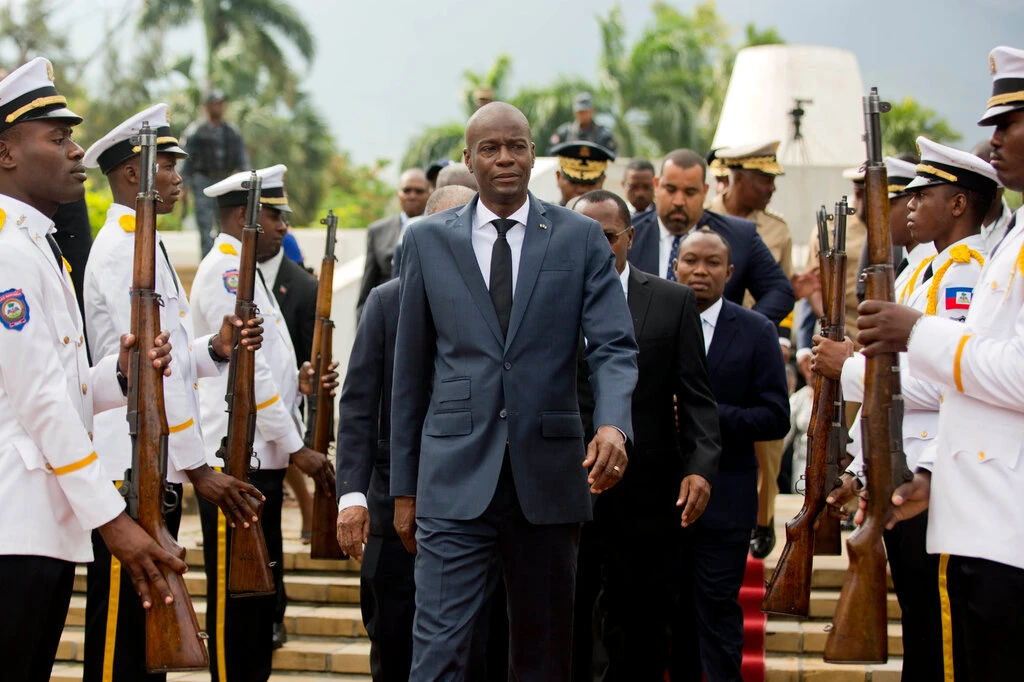 President Jovenel Moïse of Haiti in Port-au-Prince in 2018. He was assassinated on Wednesday.Credit...Dieu Nalio Chery/Associated Press
