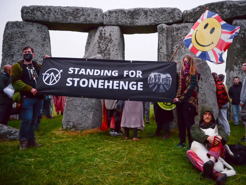Campaigners pushed back on the decision, including Senior druid Arthur Uther Pendragon  (Getty Images)