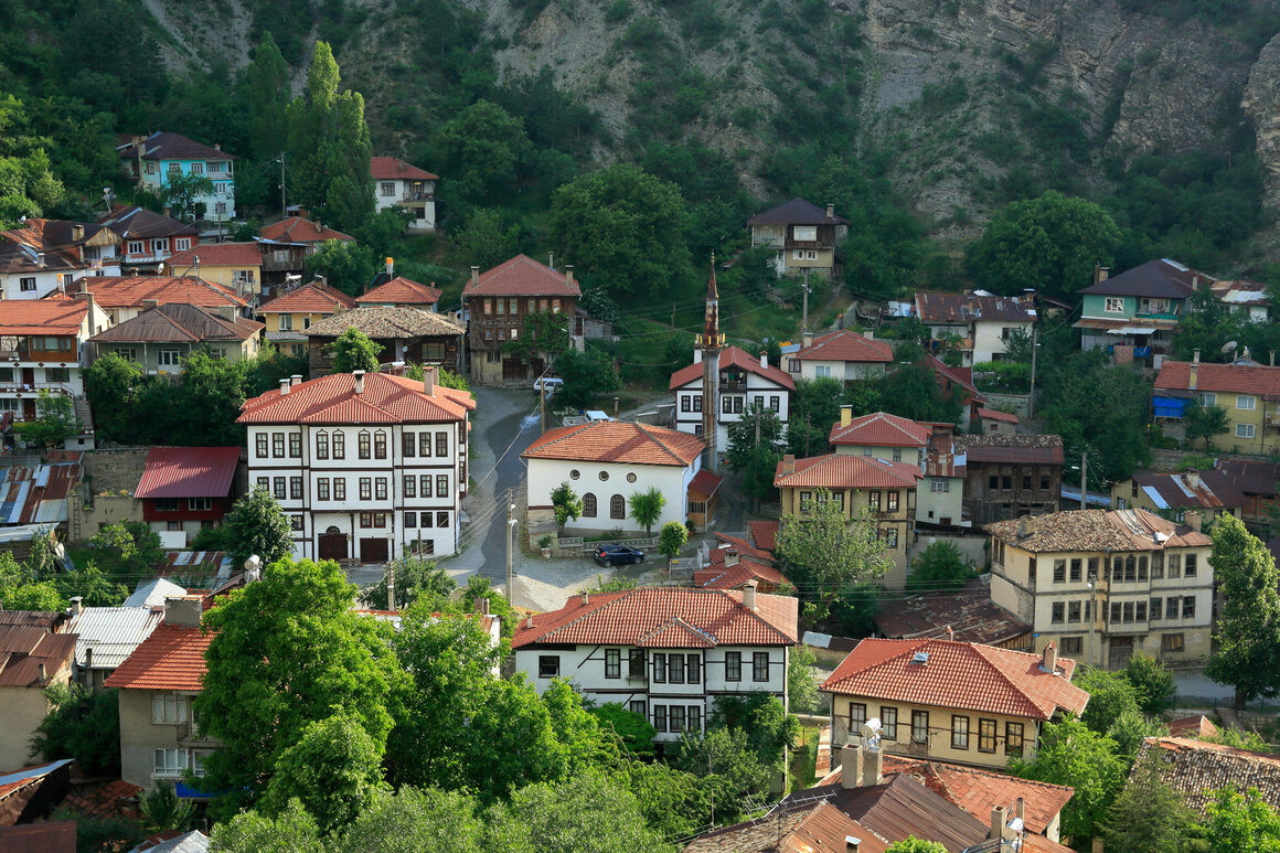 Mudurnu’s historic Ottoman center (not pictured: turrets). SUAT ERACAR/ALAMY