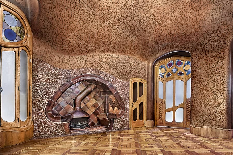 The interior of Casa Batllo. Photo: Dosde 