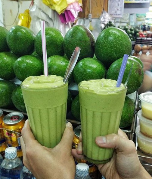 Avocado & Custard apple Smoothie - Photo: @cookat_vietnam