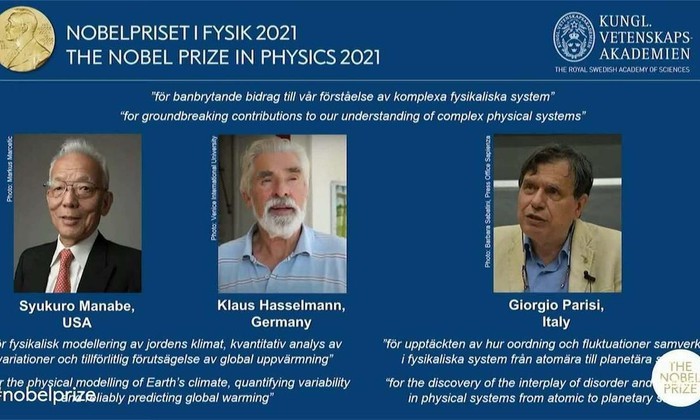 Photo: The Nobel Prize 2021 