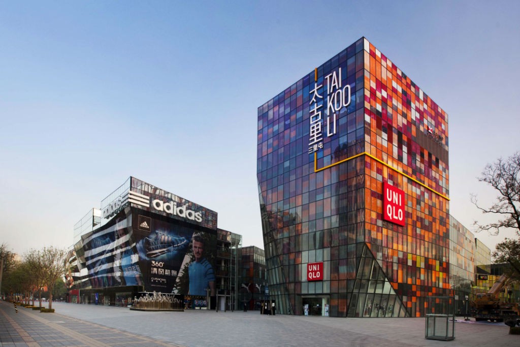Sanlitun Village, Beijing, China. Photo: Famous Architects 
