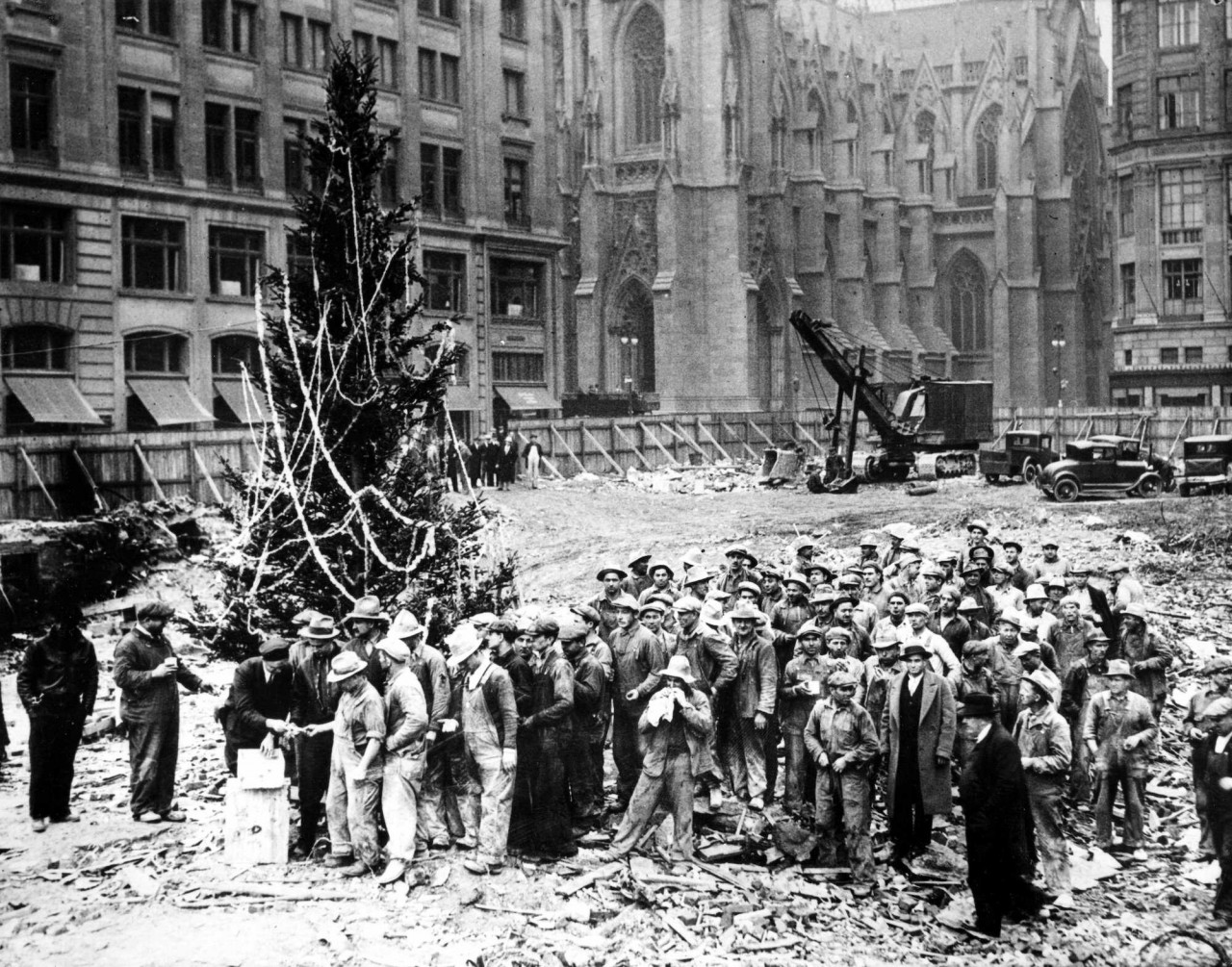 The 1931 tree, courtesy of Tishman Speyer