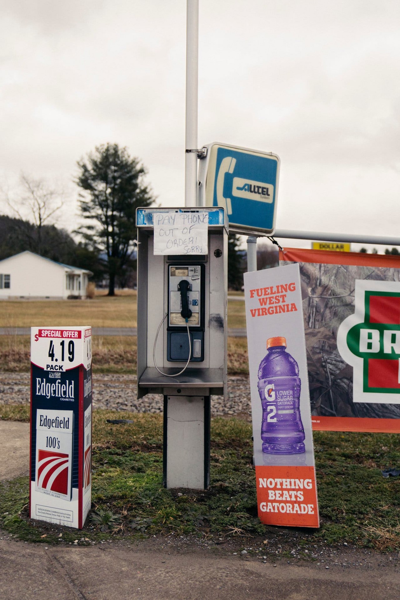 An out-of-order payphone in Green Bank, W.Va. Photo: The New York Times 