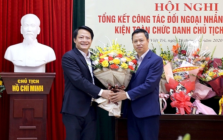 Phu Tho Union of Friendship Organizations got new President