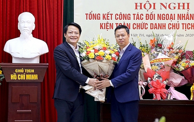 Phu Tho Union of Friendship Organizations got new President
