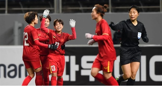 vietnams womens football team to battle australia for olympics berth