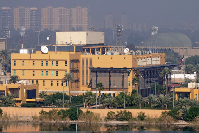 three rockets hit near us embassy in iraq capital no casualties