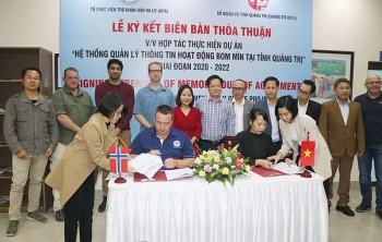 NPA continues help with clearing bombs and mines in Quang Tri