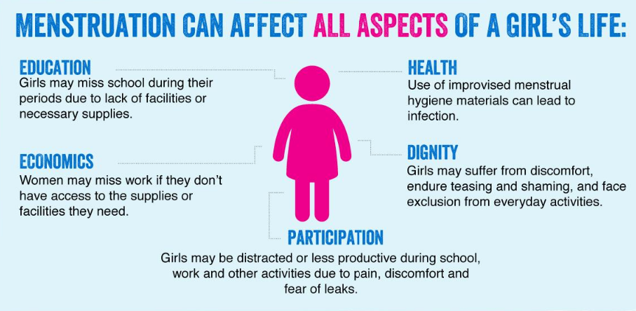 Vietnamese girl leadership on menstrual hygiene management