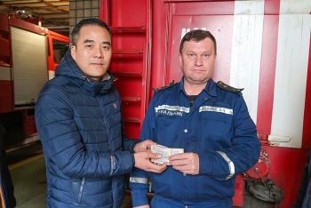 Vietnamese community in Ukraine supports fire victim
