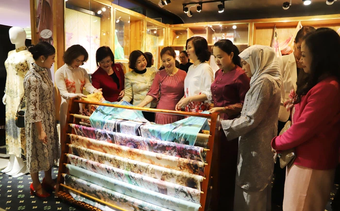 female diplomats representatives of international organisations ambassadors spouses gather