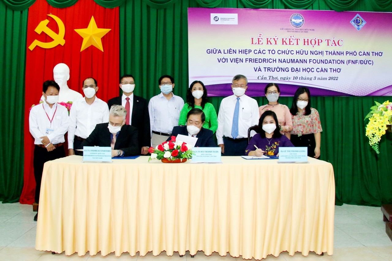 Can Tho Union, German Foundation and Can Tho University Boost Cooperation
