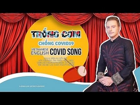 American singer covers Vietnamese folk song to raise awareness about COVID-19