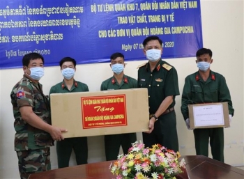 friendship association gives cambodia medical supplies to fight covid 19