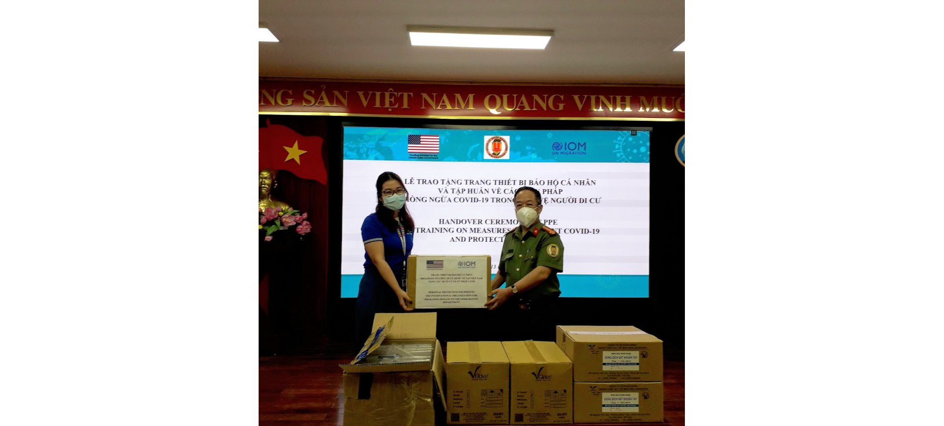 iom assists immigration officers response to covid 19