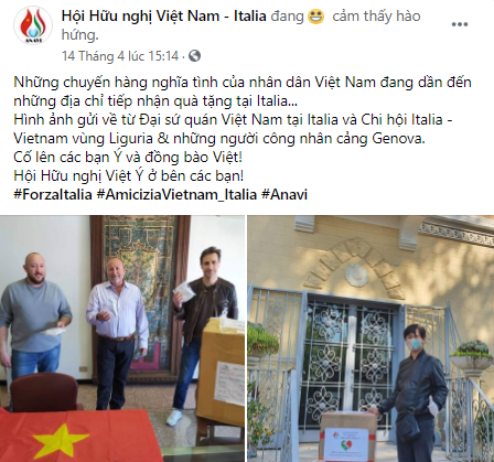 covid 19 fight second cargo of face masks from vietnam arrived in italy