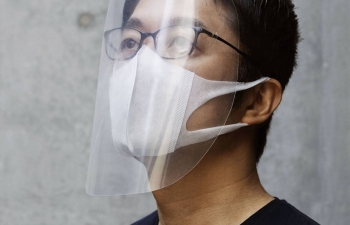 hanoi newborns get face shields for covid 19 protection