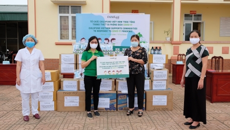ChildFund Vietnam supports over 27,000 children and families in response to COVID-19 pandemic