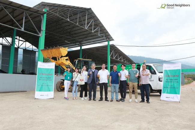 Korean NGO hands over waste treatment system to Vietnam’s locality