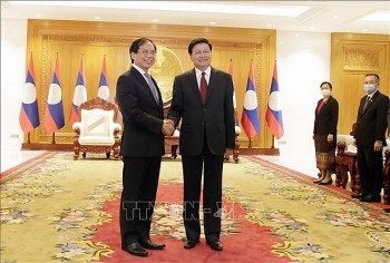 Foreign Minister Bui Thanh Son Begins Visit to Laos