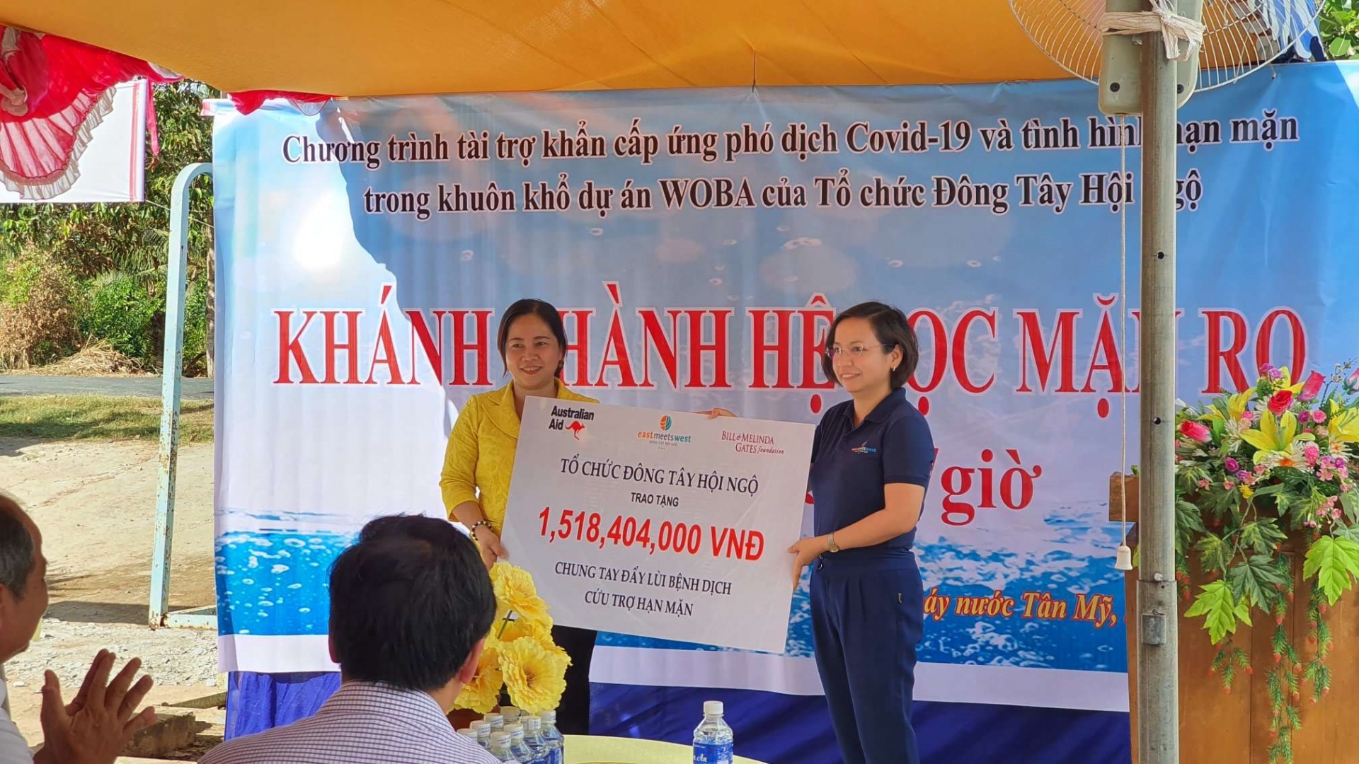 water filtration kiosk ensures quality water for 6000 households in ben tre