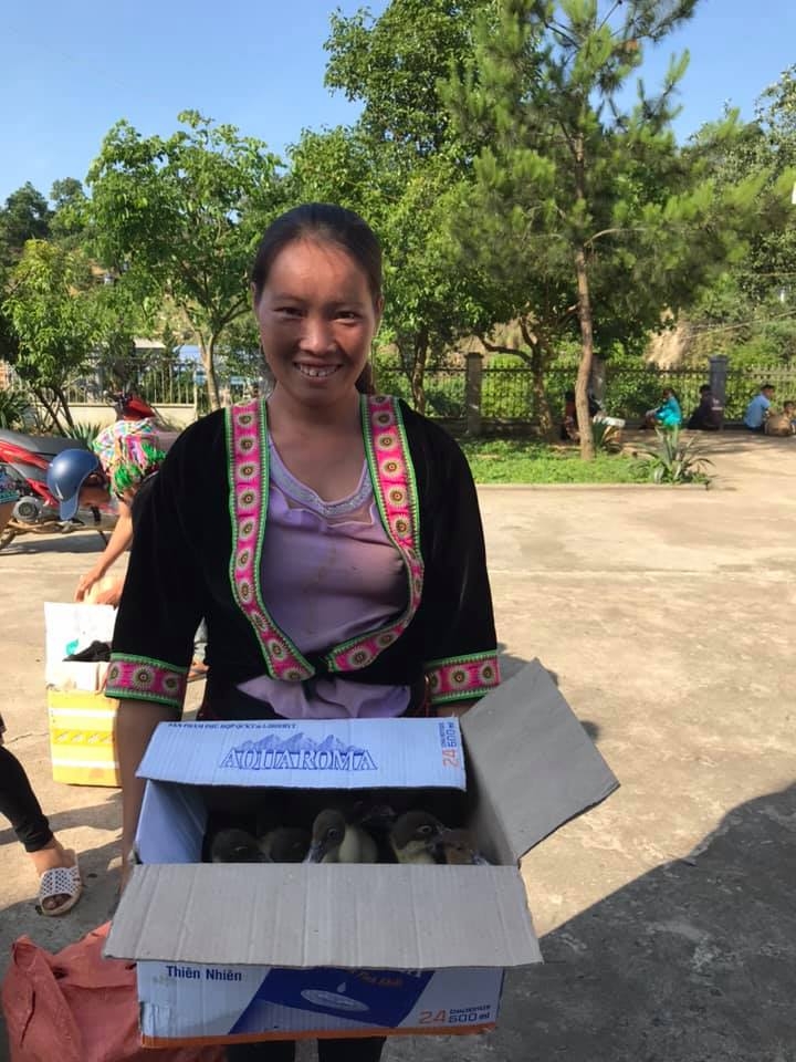 hki vietnam delivers over 1000 ducks to lai chaus impoverished villages