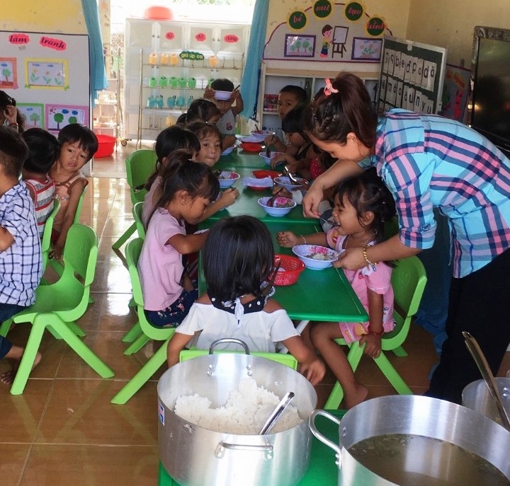 project helps improving the health of children with lifelong benefits