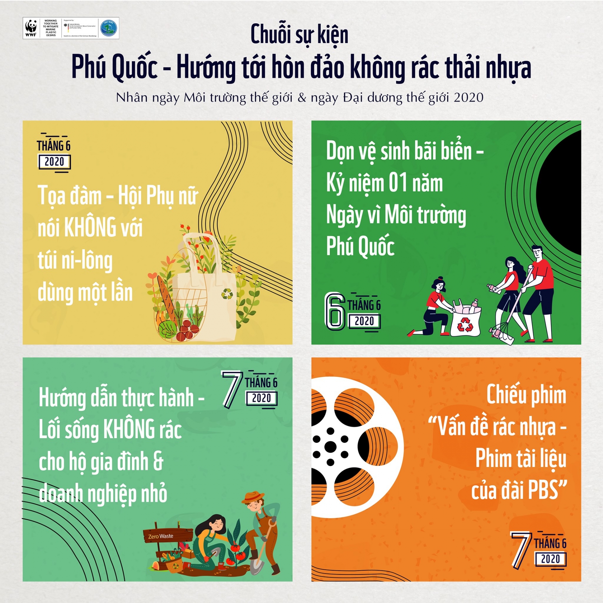 events in this june promote single use plastic reduction