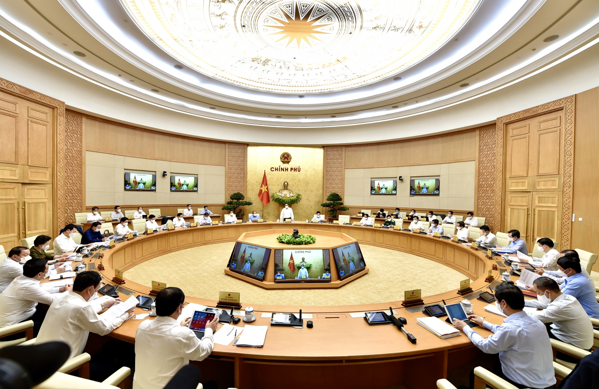 PM calls on people to observe COVID-19 physical distancing and hygiene control