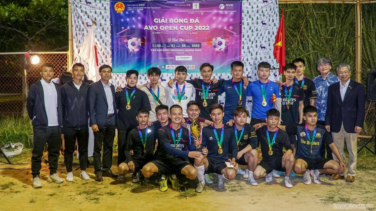 Football Tournament Connects Vietnamese Community in Okinawa (Japan)