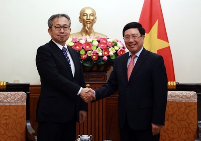 Deputy PM welcomes newly accredited Japanese ambassador