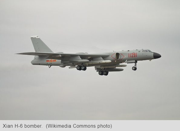 chinese bomber fighter approaches taiwan for 8th time this month