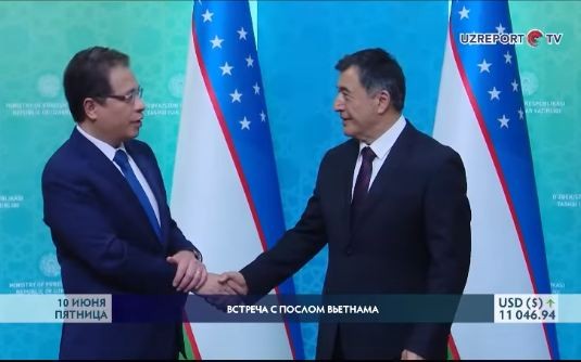 Vietnamese Ambassador in Uzbekistan Works to Promote Multifaceted Cooperation