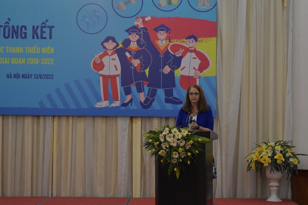 Sharon Kane - Country Director - Plan International in Vietnam.