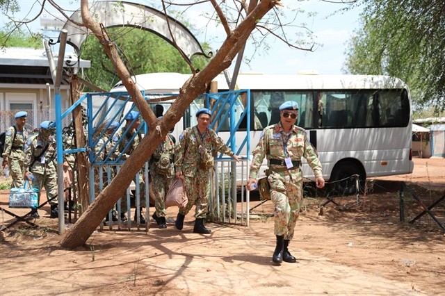 156 Vietnamese Engineers Head to UN Peacekeeping Mission in Disputed Abyei