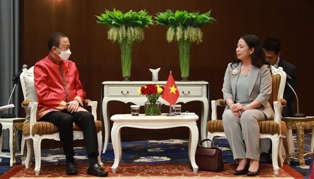 Vietnam's Vice President Busy in Thailand's Trip