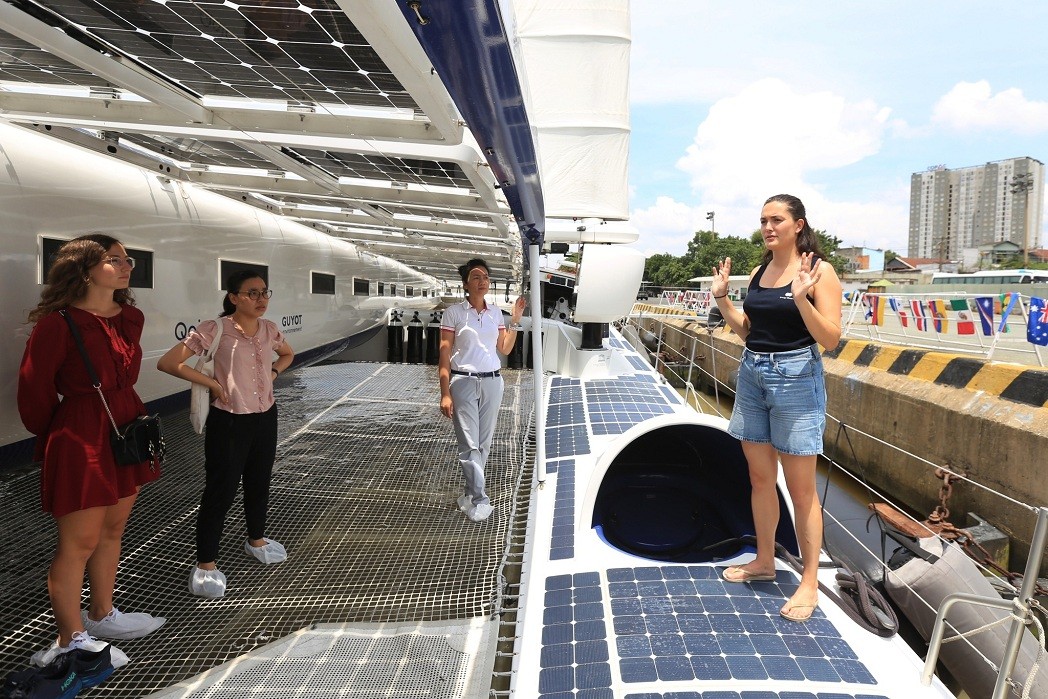 Close Up Of The World’s First Hydrogen-Powered, Zero-Emission Vessel