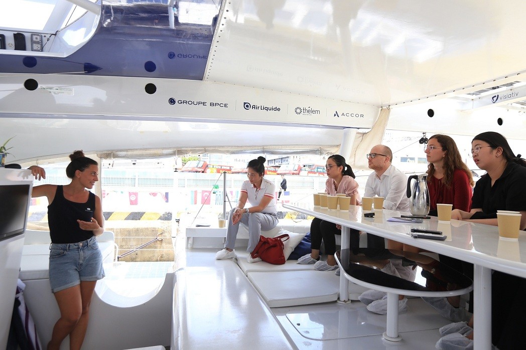 Close Up Of The World’s First Hydrogen-Powered, Zero-Emission Vessel