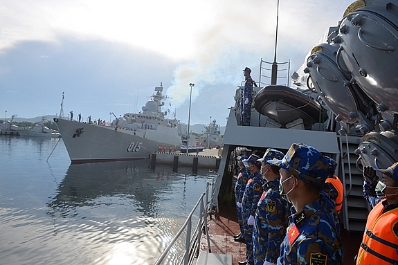 Vietnamese Frigates Depart for Int’l Army Games 2021 in Russia