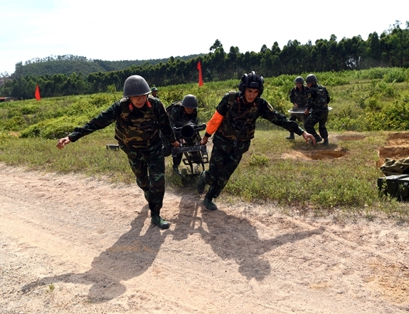 Rain or Shine, Vietnam's Artillery Team Getting Ready For 2021 Army Games