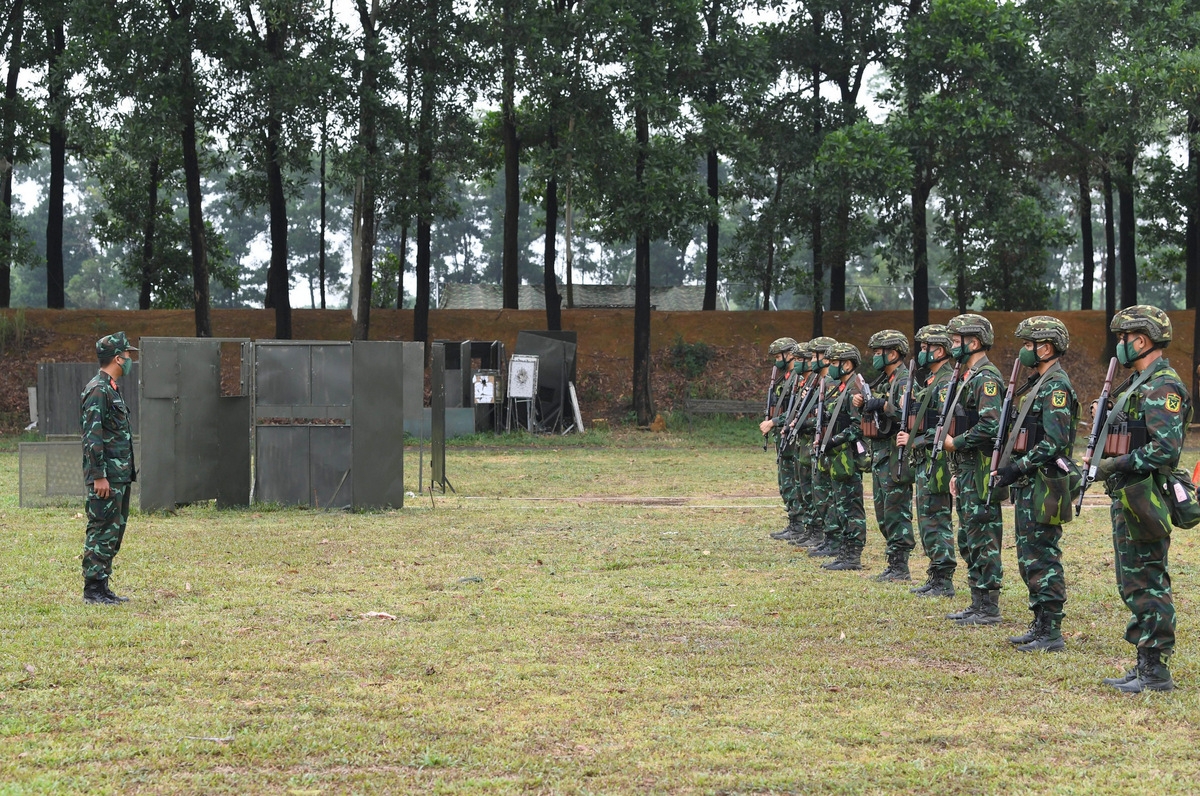 Vietnamese snipers determined and busy preparing for Army Games