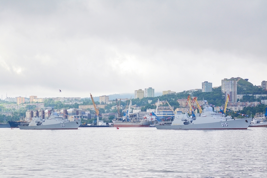 Photos: Vietnamese warships join fleet review in Russia