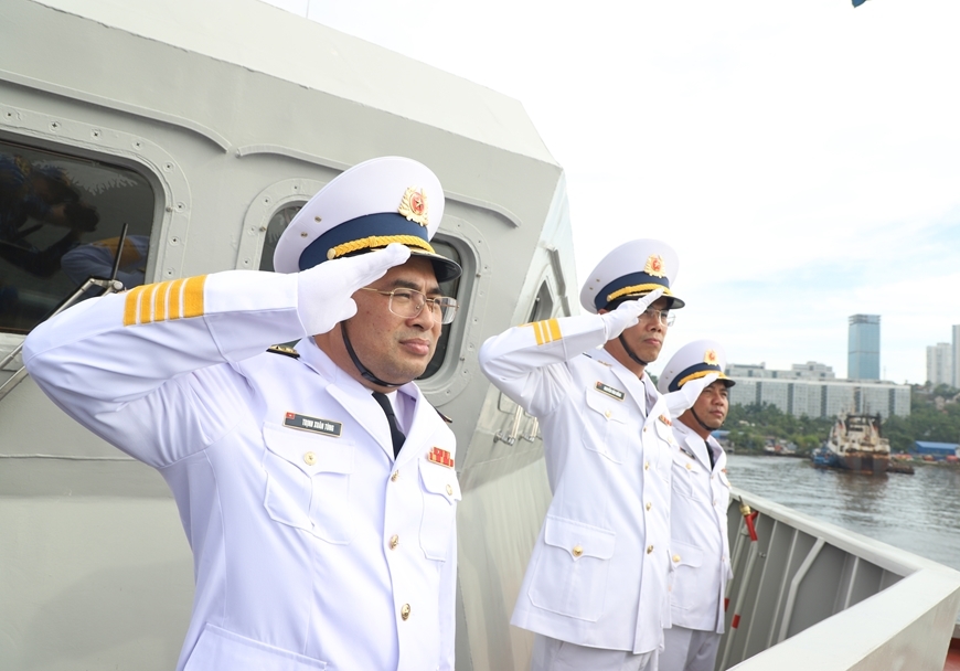 Photos: Vietnamese warships join fleet review in Russia