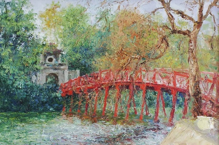 Exhibition honours Russian based painter Tuman Zhumabaev
