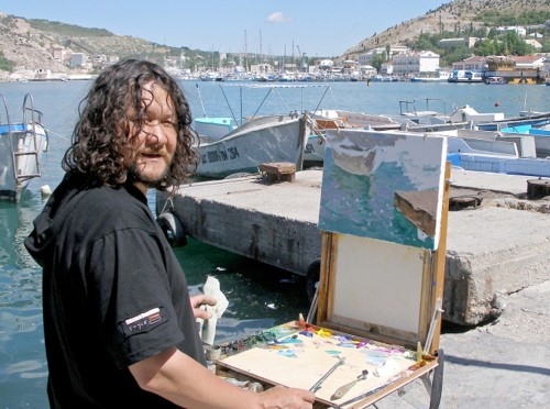 Exhibition honours Russian based painter Tuman Zhumabaev