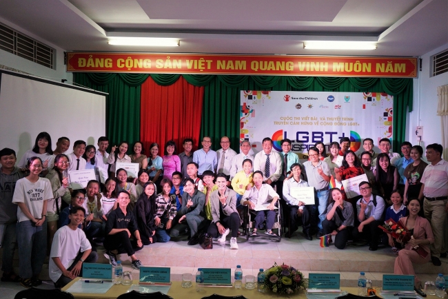 For the first time, contest inspiring learn about LGBT+ community organized in Can Tho